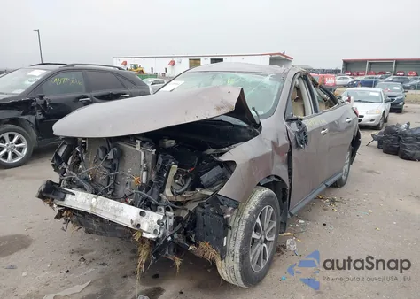 2014 Nissan Pathfinder S из США, поврежденный, VIN 5N1AR2MMXEC614414